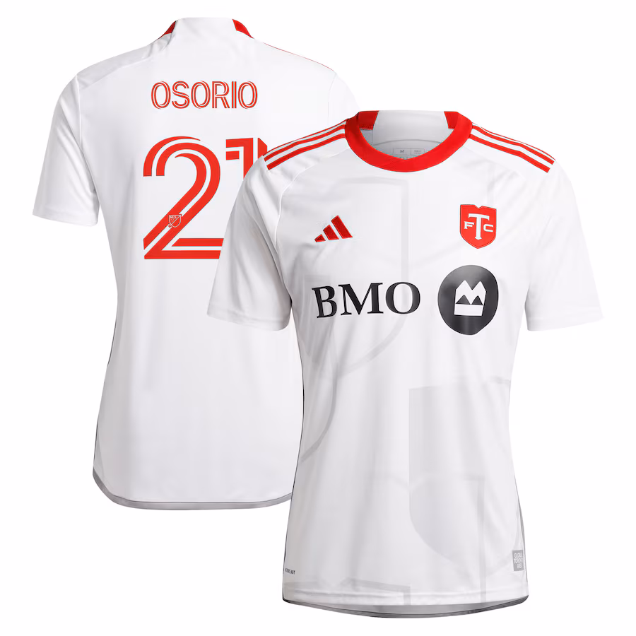 Men's Toronto FC Jonathan Osorio adidas White 2024 GTA Kit Replica Player Jersey - Jersey
