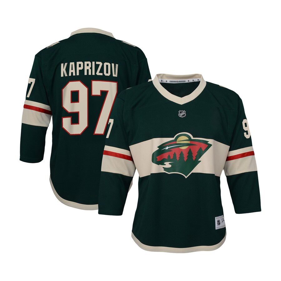 Youth Minnesota Wild Kirill Kaprizov Green Home Replica Player Jersey - Jersey