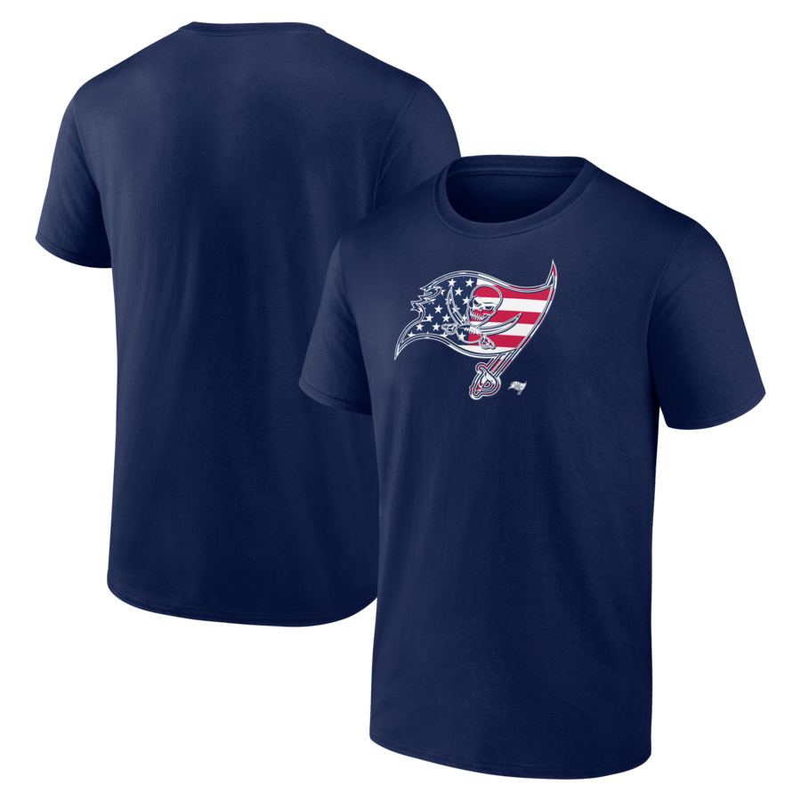 Men's Tampa Bay Buccaneers Navy Americana T-Shirt - Jersey