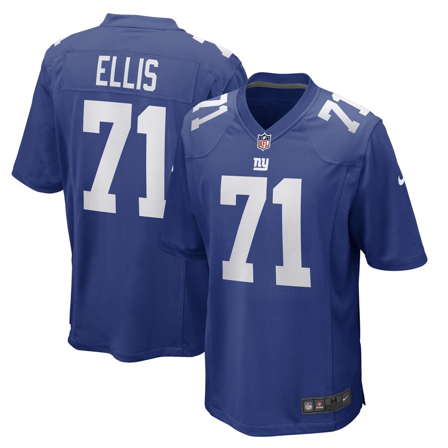 Men's New York Giants Justin Ellis Nike Royal Game Player Jersey - Jersey