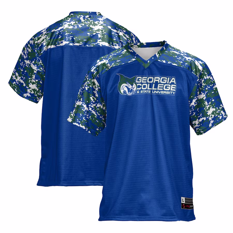Georgia College Bobcats GameDay Greats Youth  Football Jersey - Blue - Jersey