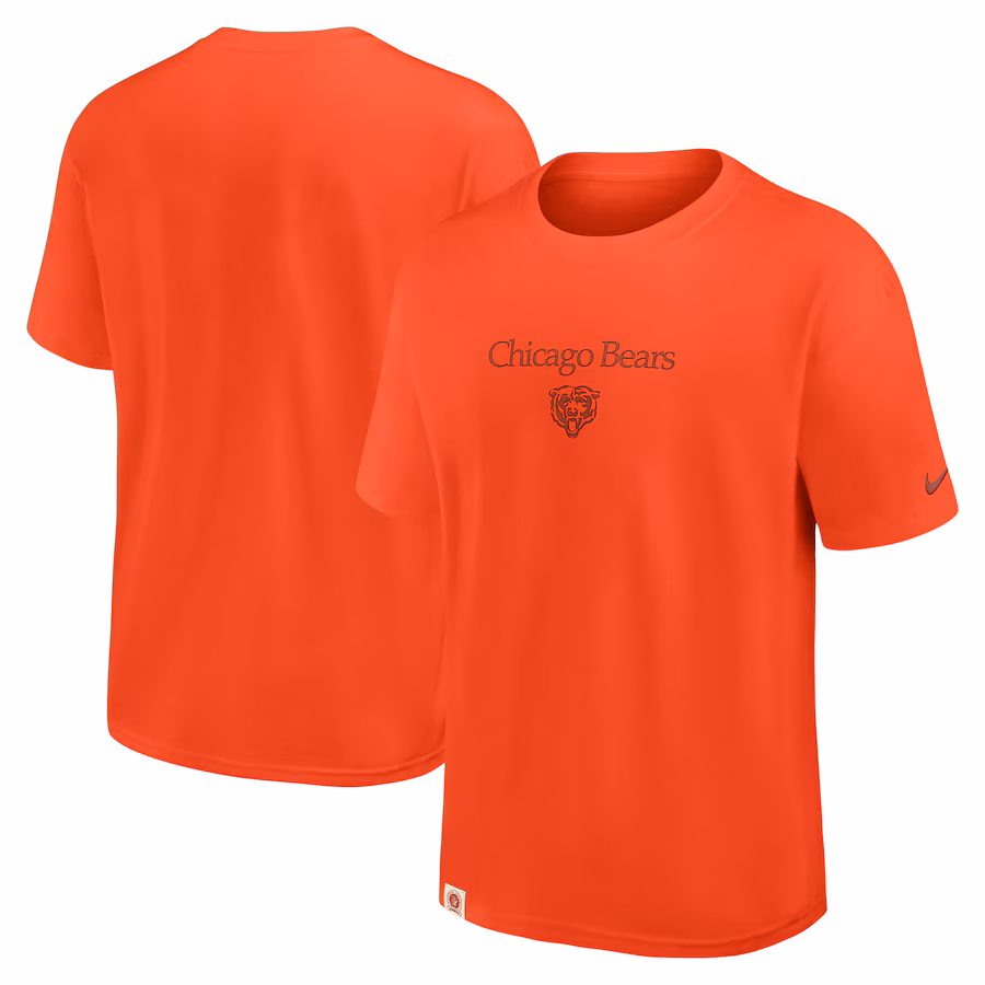 Men's Chicago Bears Nike Orange Glory Max90 T-Shirt - Jersey