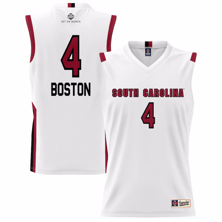 Unisex GameDay Greats Aliyah Boston White South Carolina Gamecocks Lightweight Basketball Alumni Jersey - Jersey