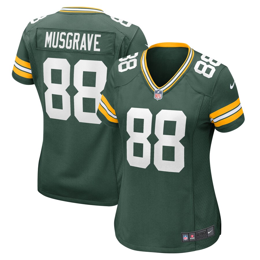 Women's Green Bay Packers Luke Musgrave Nike  Green  Game Jersey - Jersey