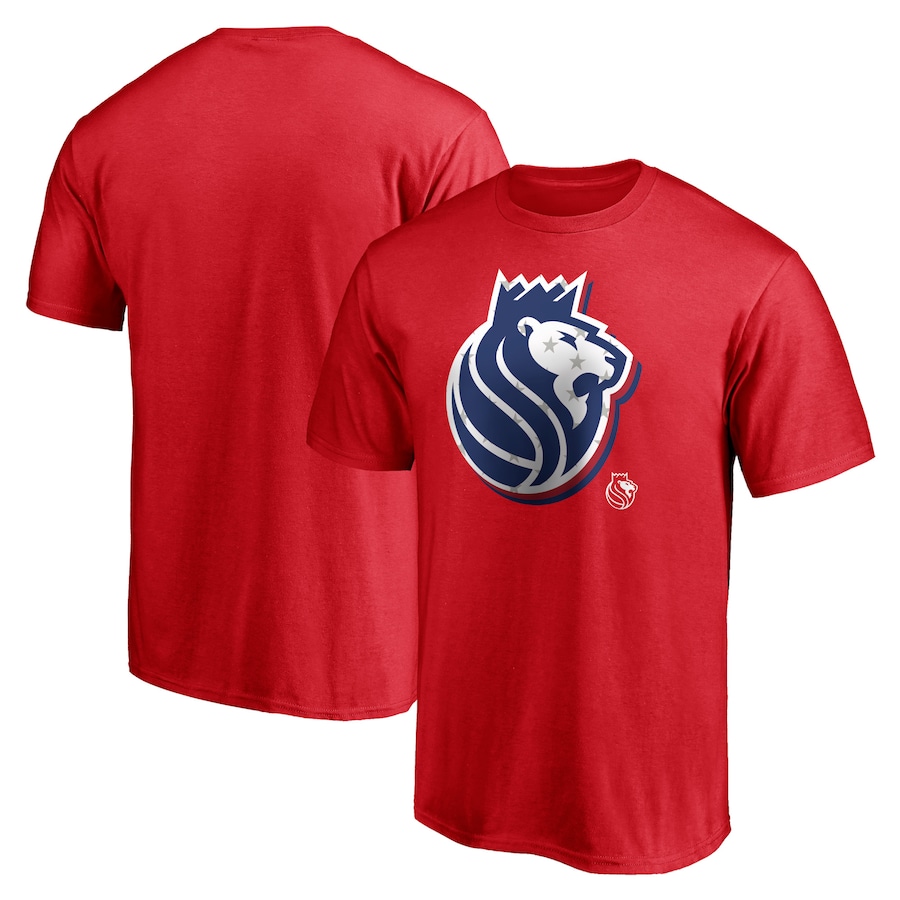 Men's Sacramento Kings Red Red White & Team T-Shirt - Jersey