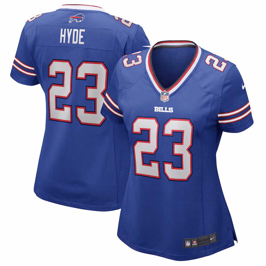 Women's Nike Micah Hyde Royal Buffalo Bills Game Jersey - Jersey