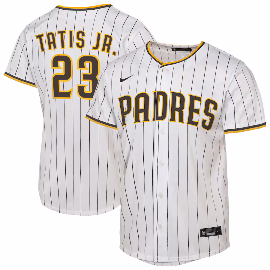 Youth San Diego Padres Fernando Tatis Jr. Nike White Home Replica Player Jersey - Jersey
