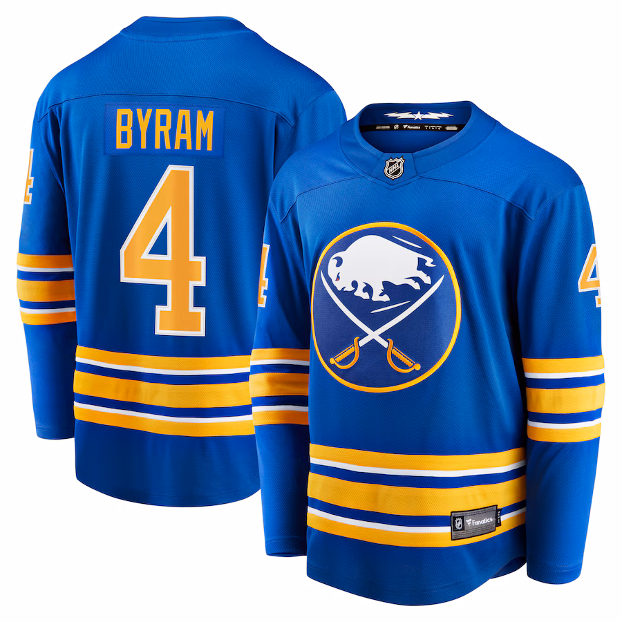Men's Buffalo Sabres Bowen Byram Fanatics Royal Home Breakaway Jersey - Jersey