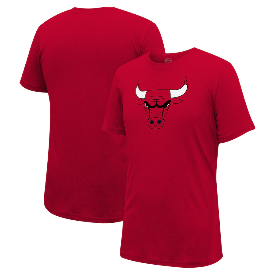 Unisex Chicago Bulls Stadium Essentials Red Primary Logo T-Shirt - Jersey