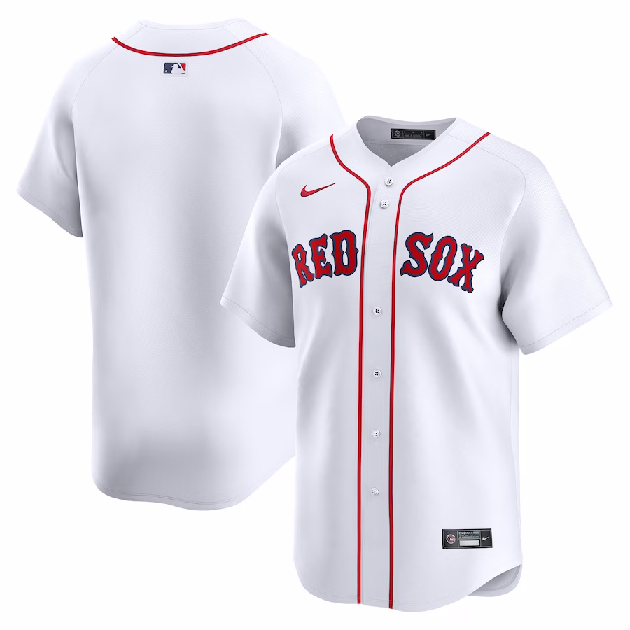 Men's Boston Red Sox Nike White Home Limited Jersey - Jersey