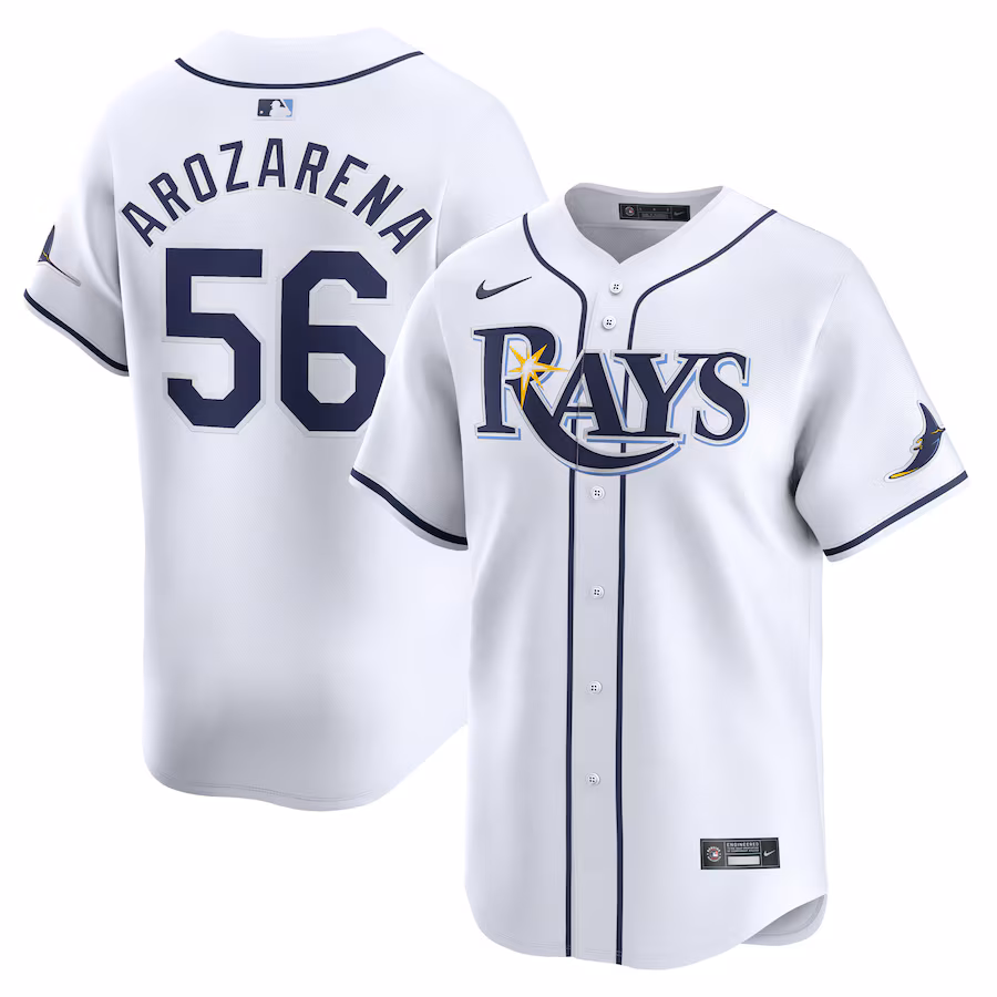 Youth Tampa Bay Rays Randy Arozarena Nike White Home Limited Player Jersey - Jersey