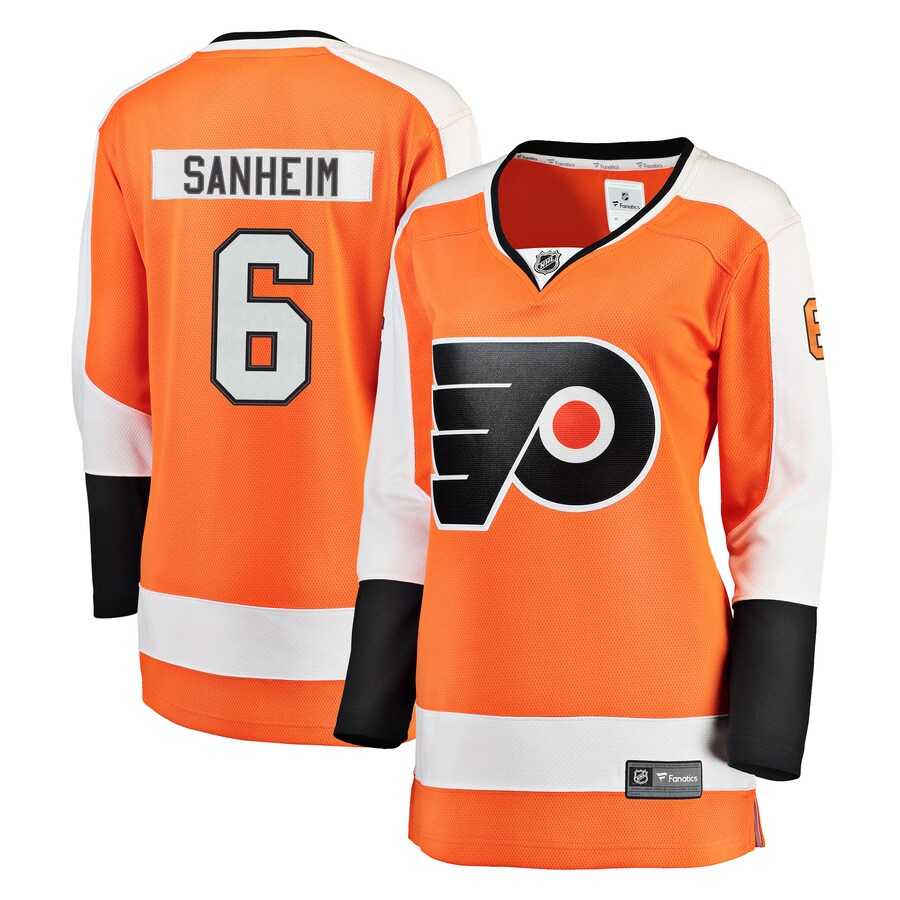 Women's Philadelphia Flyers Travis Sanheim Fanatics Branded Orange Breakaway Player Jersey - Jersey