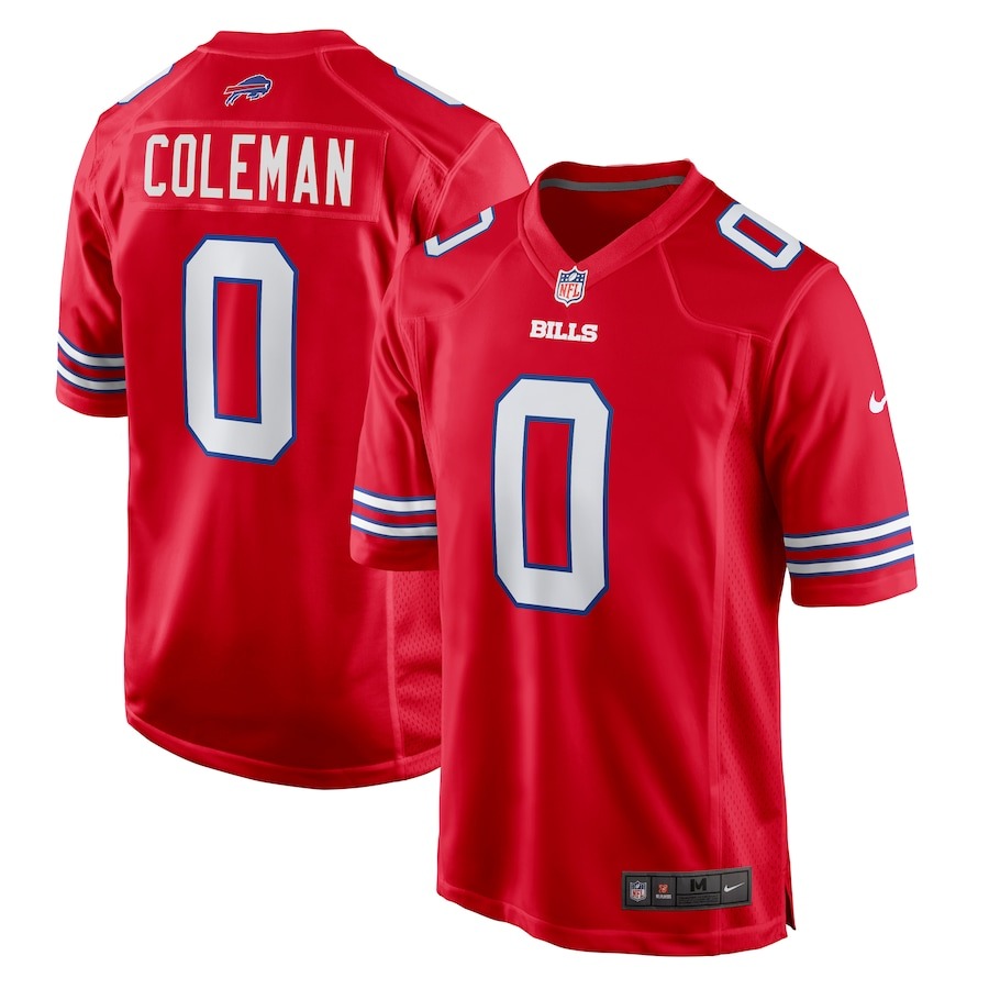 Men's Buffalo Bills Keon Coleman Nike  Red Alternate Game Jersey - Jersey