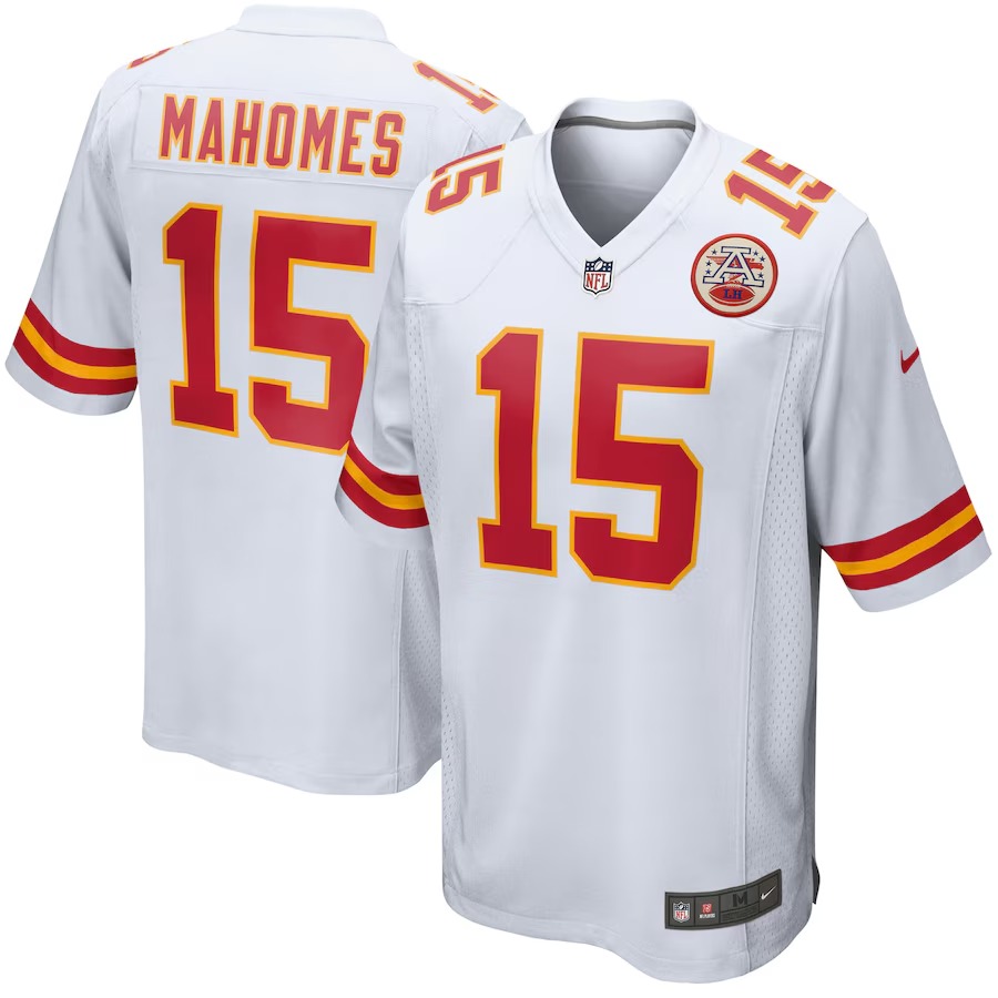 Youth Kansas City Chiefs Patrick Mahomes Nike White Game Jersey - Jersey