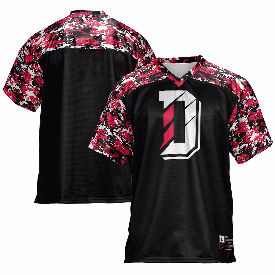Davidson Wildcats GameDay Greats Football Jersey - Black - Jersey