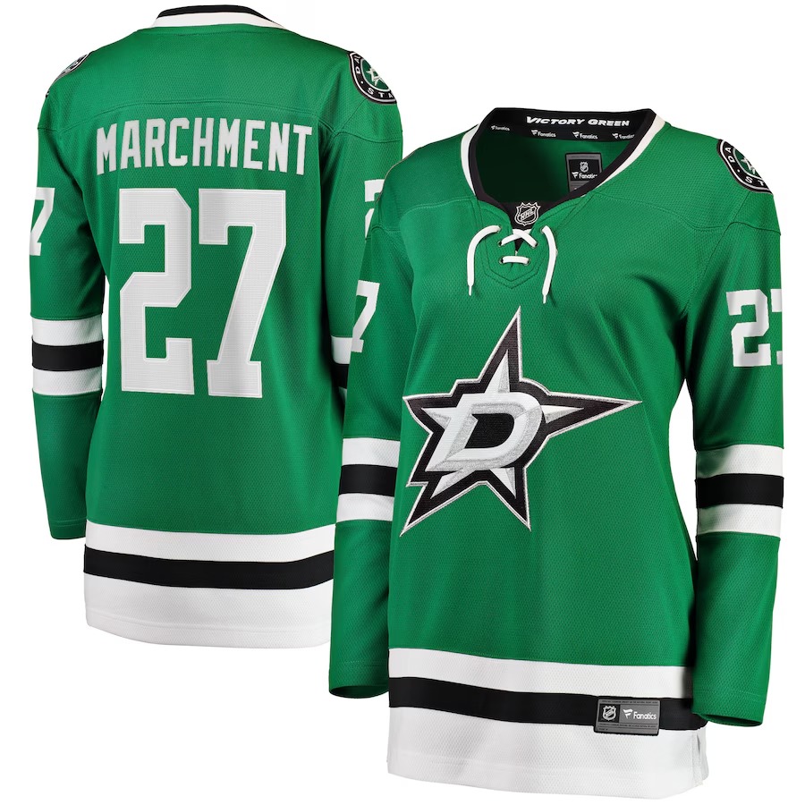 Women's Dallas Stars Mason Marchment Fanatics Kelly Green Home Breakaway Player Jersey - Jersey