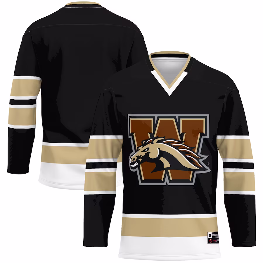 Western Michigan Broncos GameDay Greats Hockey Jersey - Black - Jersey
