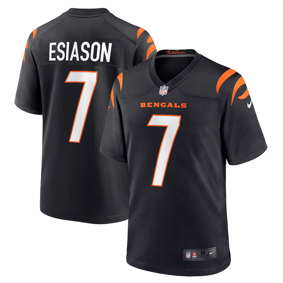Men's Cincinnati Bengals Boomer Esiason Nike Black Retired Player Jersey - Jersey