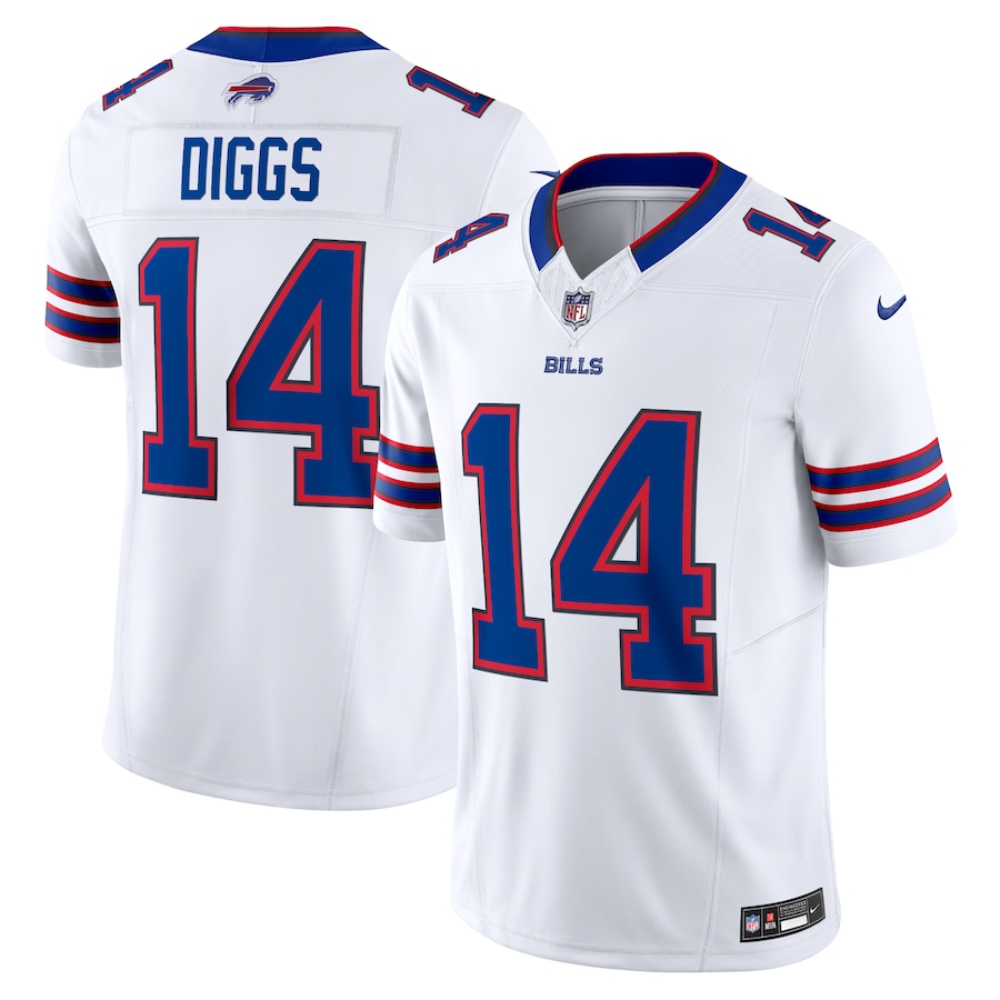 Men's Buffalo Bills Stefon Diggs Nike White Vapor F.U.S.E. Limited Jersey - Jersey