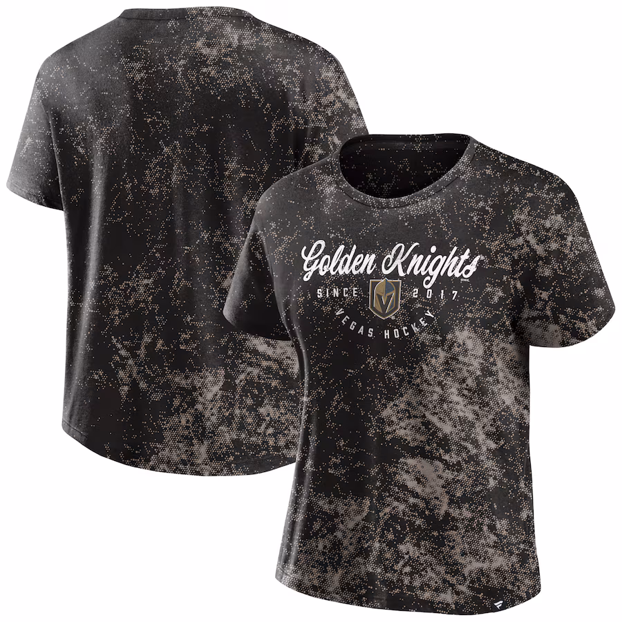 Women's Vegas Golden Knights Fanatics Black Breakaway T-Shirt - Jersey