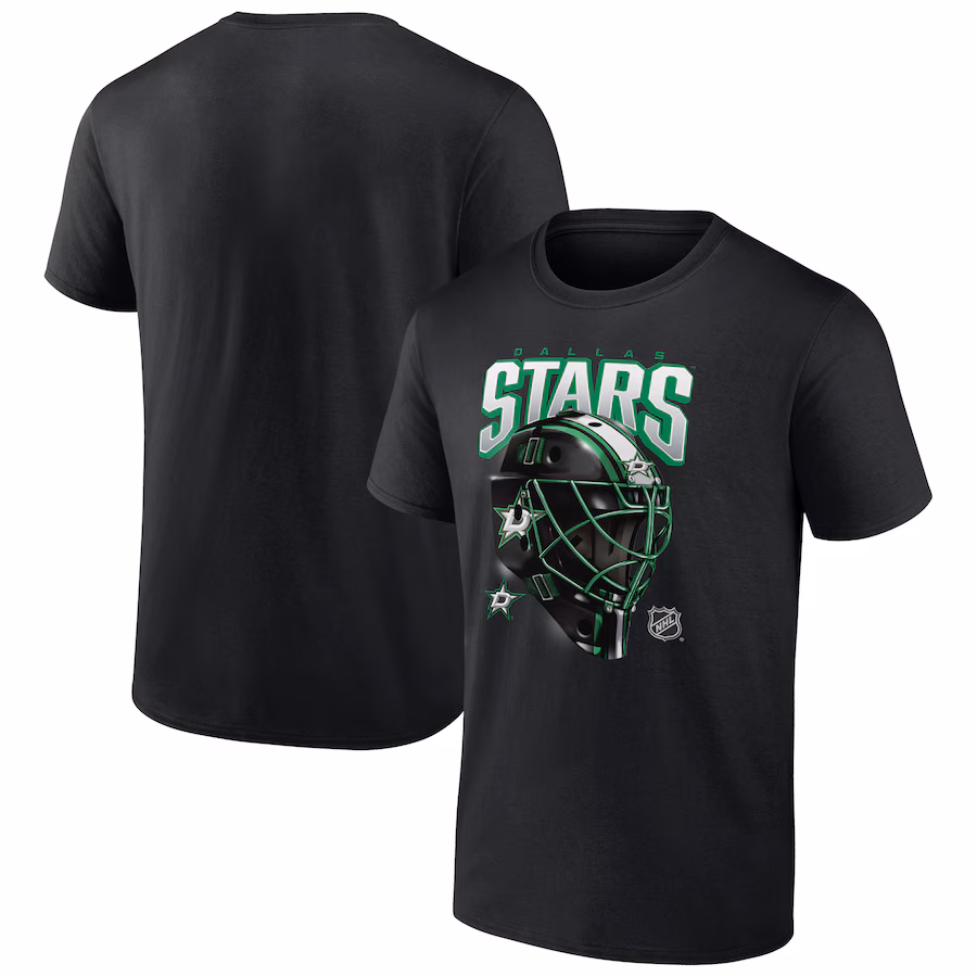 Men's Dallas Stars Fanatics Black Penalty Box T-Shirt - Jersey