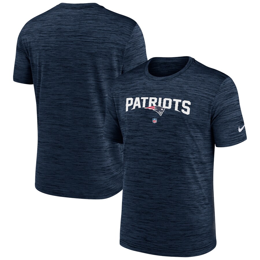 Men's New England Patriots Nike Navy Velocity Performance T-Shirt - Jersey