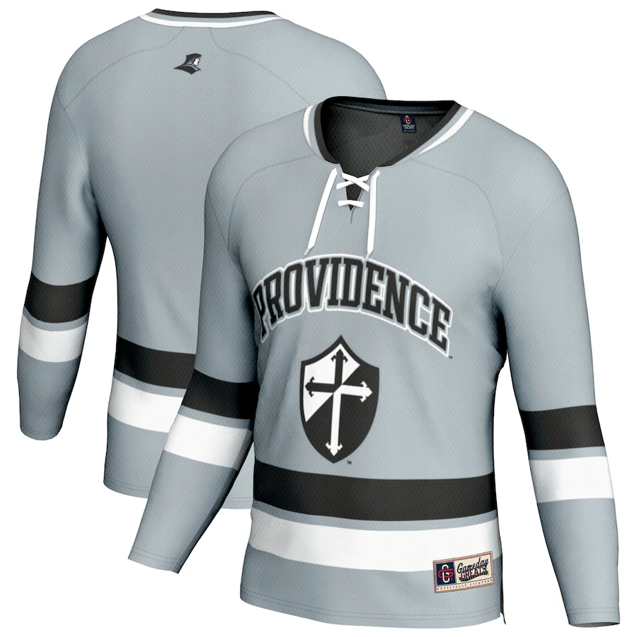 Unisex GameDay Greats Silver Providence Friars Spirit Hockey Jersey - Jersey