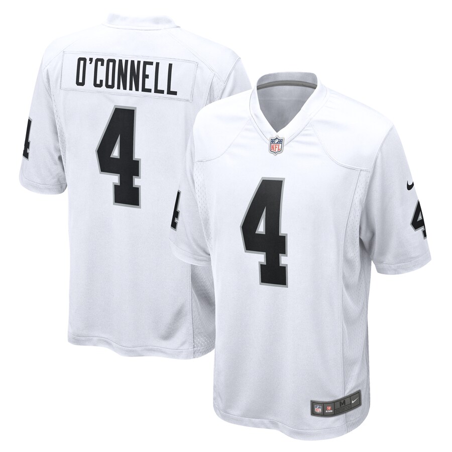 Men's Las Vegas Raiders Aidan O'Connell Nike  White  Game Jersey - Jersey