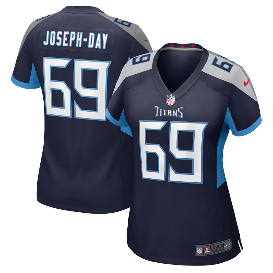 Women's Tennessee Titans Sebastian Joseph-Day Nike Navy Game Jersey - Jersey