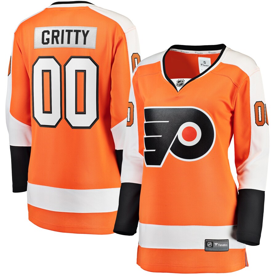 Women's Philadelphia Flyers Gritty Fanatics Branded Orange Breakaway Player Jersey - Jersey