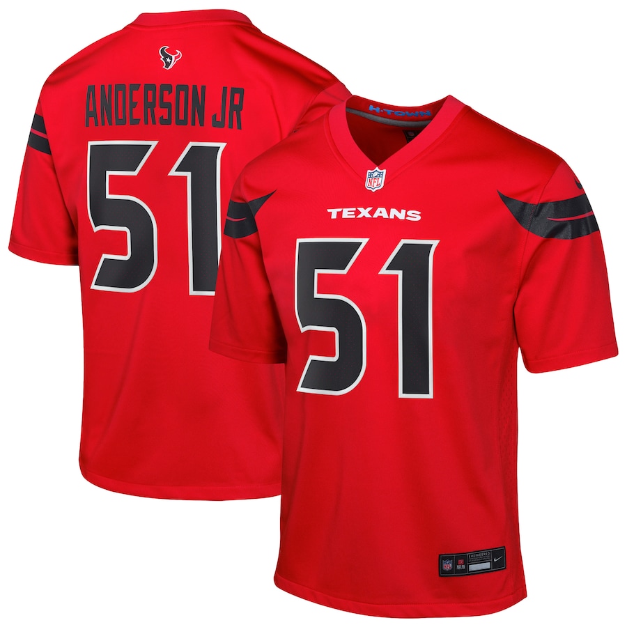 Youth Houston Texans Will Anderson Jr. Nike Red Game Jersey - Jersey
