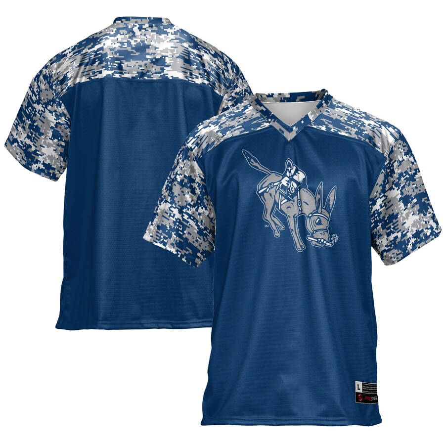 Men's GameDay Greats Blue Colorado School of Mines Orediggers Football Jersey - Jersey