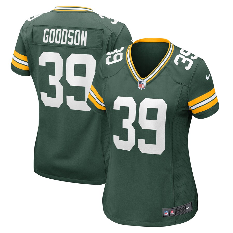 Women's Green Bay Packers Tyler Goodson Nike Green Game Player Jersey - Jersey