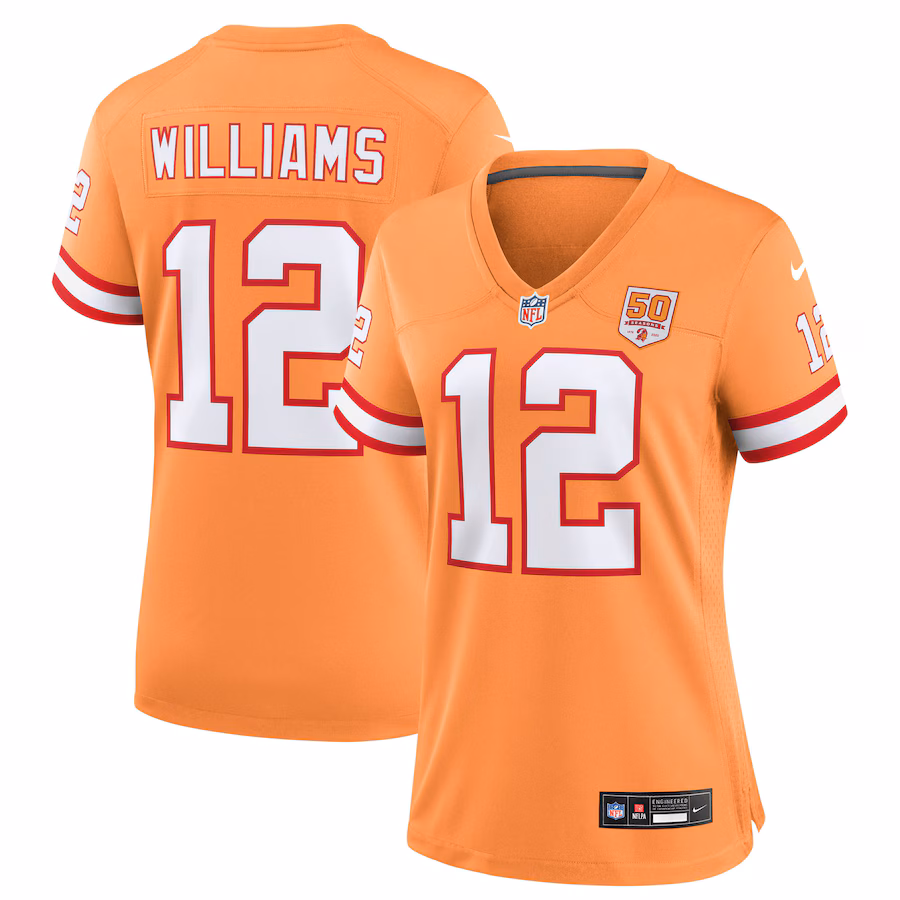 Women's Tampa Bay Buccaneers Doug Williams Nike Creamsicle 50th Season Game Jersey - Jersey