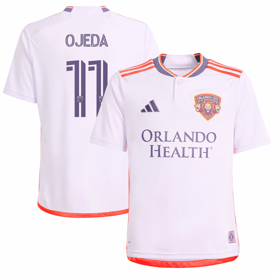 Youth Orlando City SC Martín Ojeda adidas Purple 2024 Legacy Kit Replica Player Jersey - Jersey