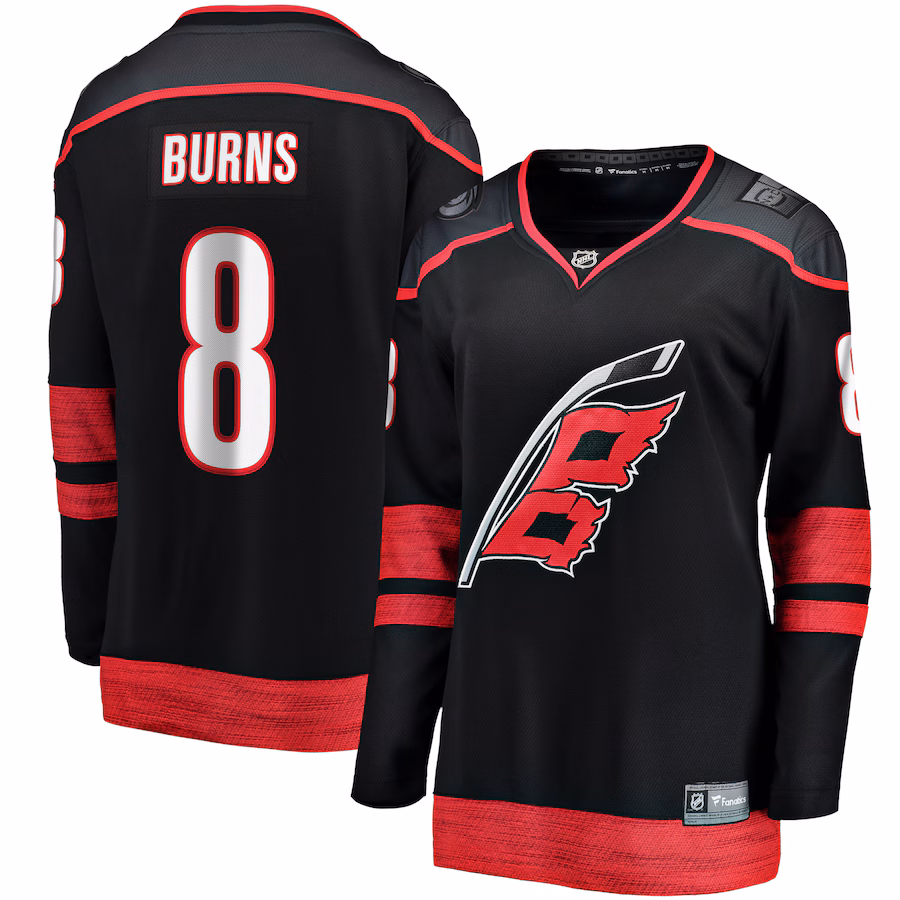 Women's Carolina Hurricanes Fanatics Black Home Breakaway Player Jersey - Jersey