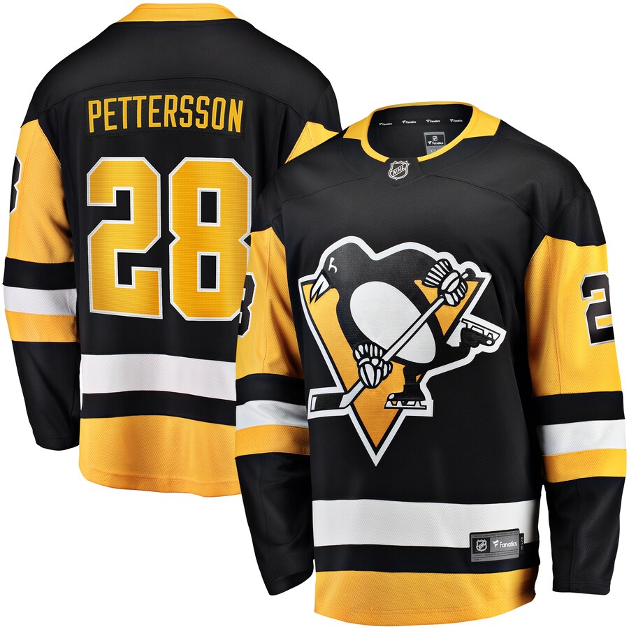 Marcus Pettersson Pittsburgh Penguins Fanatics Branded Home Breakaway Player Jersey - Black - Jersey