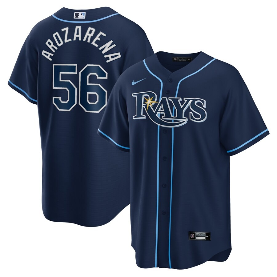 Men's Tampa Bay Rays Randy Arozarena Nike Navy Alternate Replica Player Jersey - Jersey