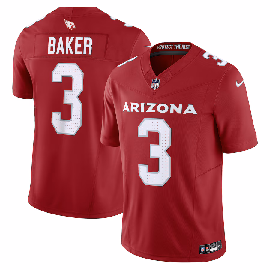 Men's Arizona Cardinals Budda Baker Nike Cardinal Vapor F.U.S.E. Limited Jersey - Jersey