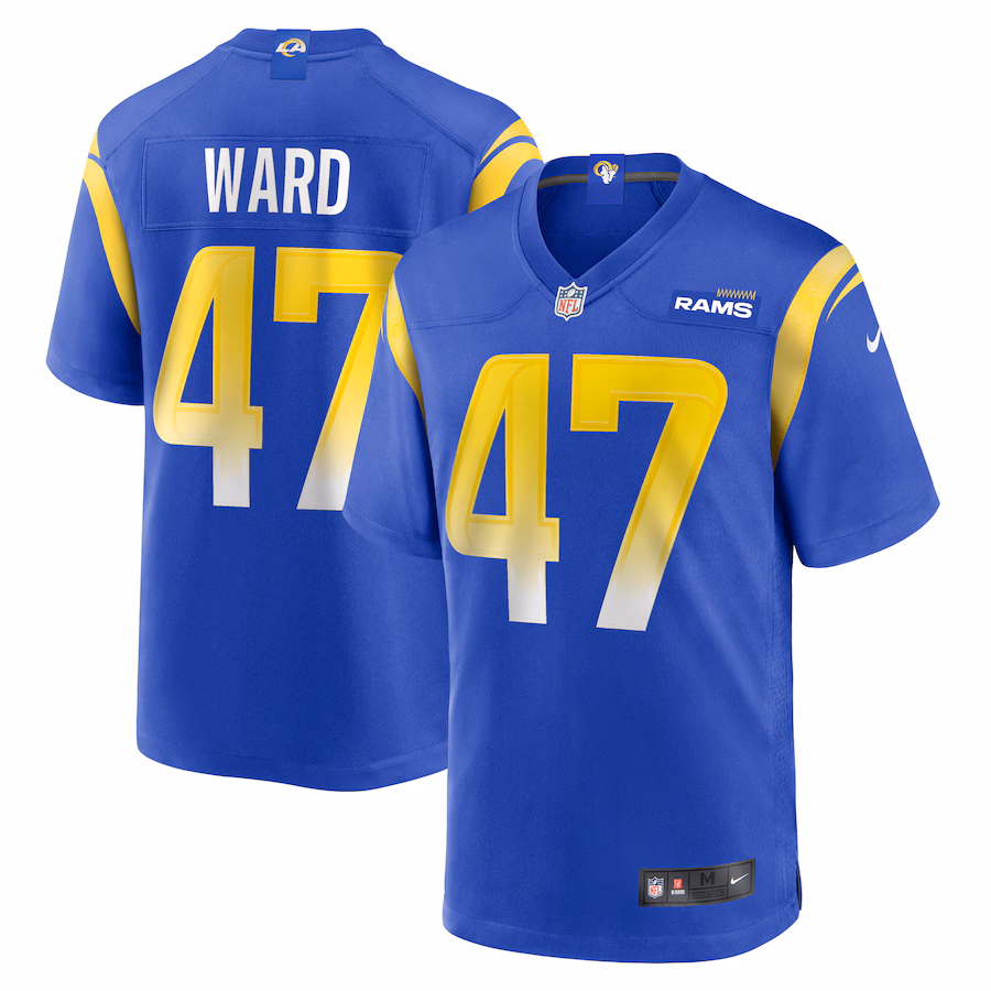 Men's Los Angeles Rams Alex Ward Nike Royal Home Game Jersey - Jersey