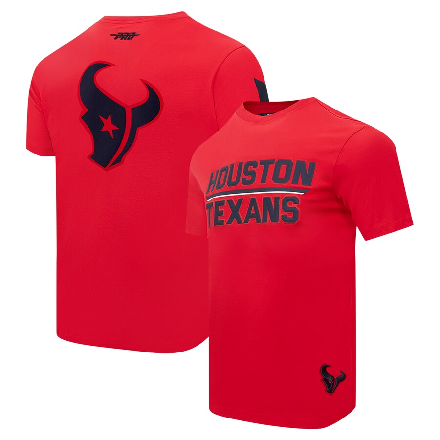Men's Houston Texans Pro Standard Red Alternate Logo T-Shirt - Jersey