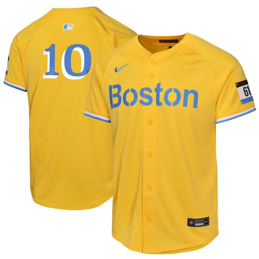 Youth Boston Red Sox Trevor Story Nike Gold City Connect Limited Player Jersey - Jersey