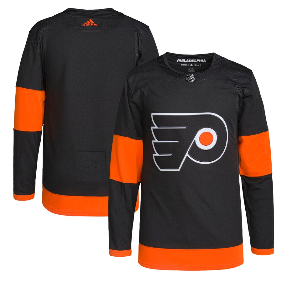 Men's Philadelphia Flyers adidas Black Alternate Primegreen Authentic Pro Jersey - Jersey