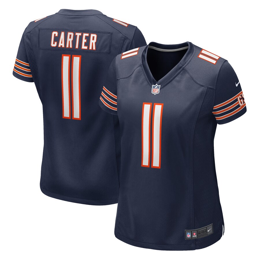 Women's Chicago Bears DeAndre Carter Nike Navy Game Jersey - Jersey
