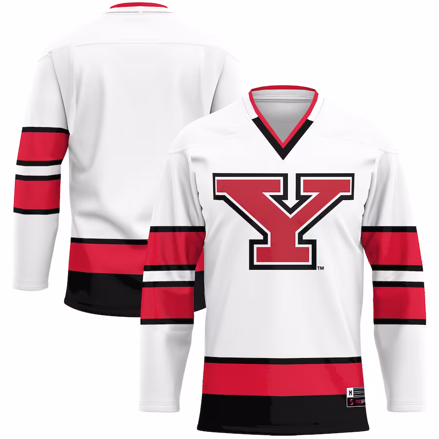 Youngstown State Penguins GameDay Greats Hockey Jersey - White - Jersey