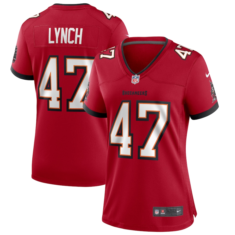 Women's Tampa Bay Buccaneers John Lynch Nike Red Game Retired Player Jersey - Jersey