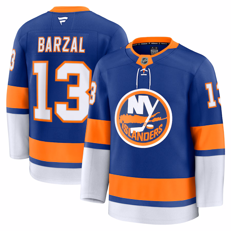Men's New York Islanders Mathew Barzal Fanatics Royal Home Premium Jersey - Jersey