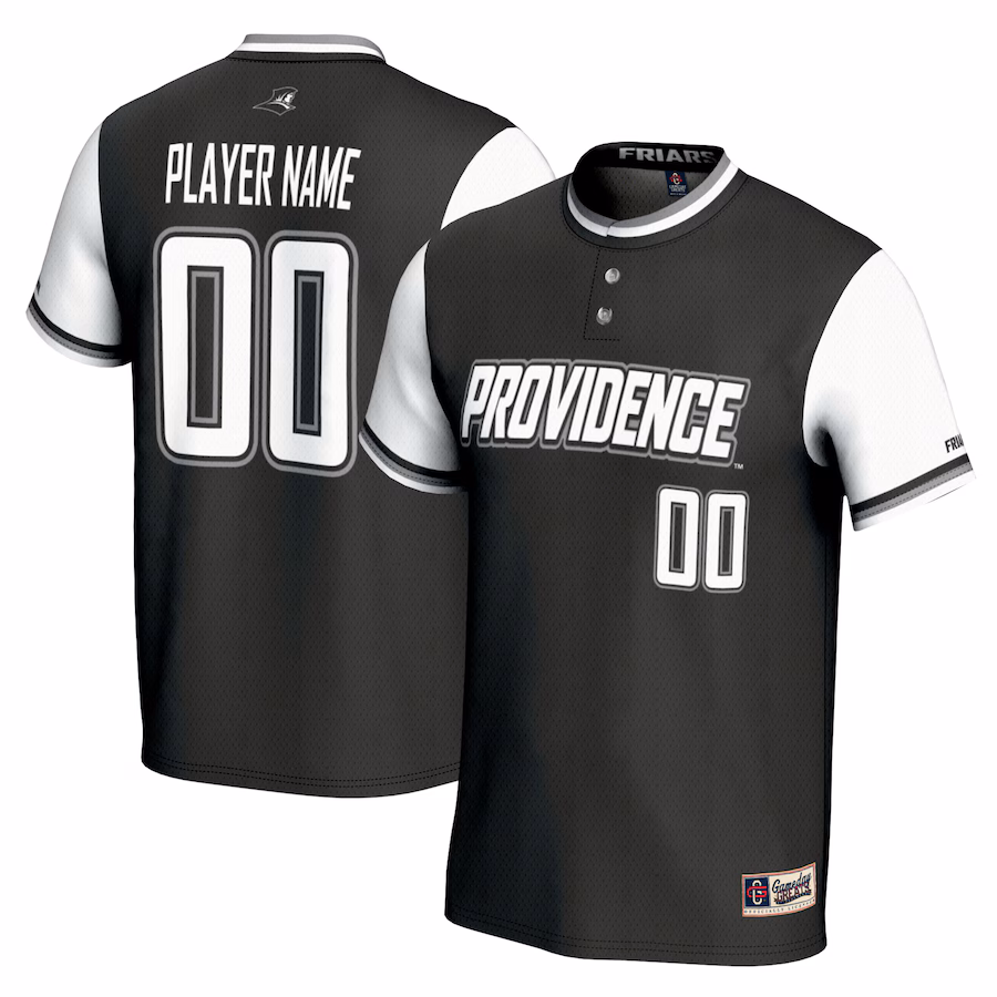 Providence Friars GameDay Greats Youth NIL Pick-A-Player Softball Lightweight Jersey - Black - Jersey