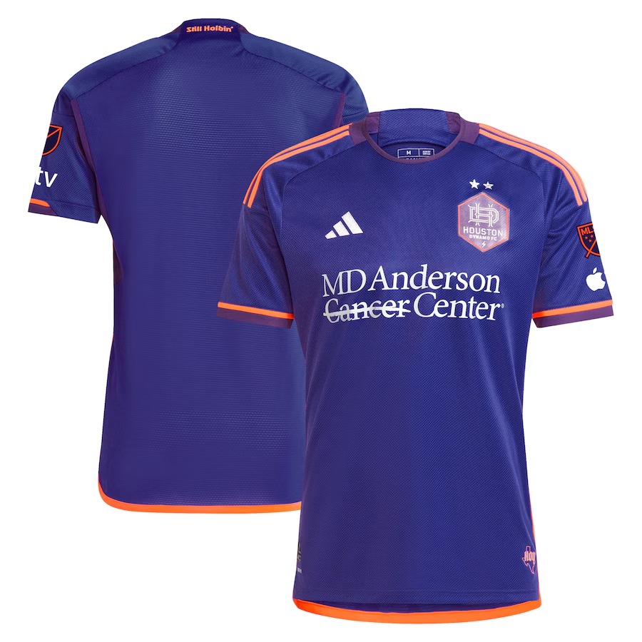 Men's Houston Dynamo FC  adidas Purple 2024 Still Holdin' Authentic Jersey - Jersey