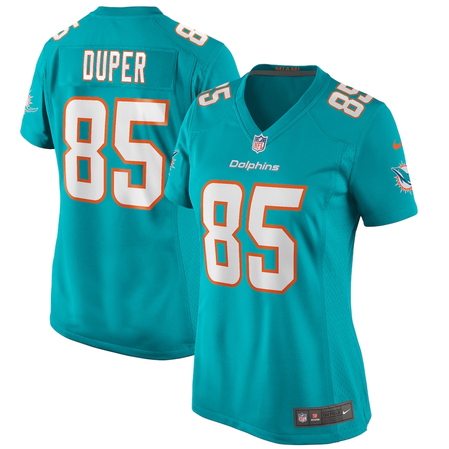 Women's Miami Dolphins Mark Duper Nike Aqua Game Retired Player Jersey - Jersey